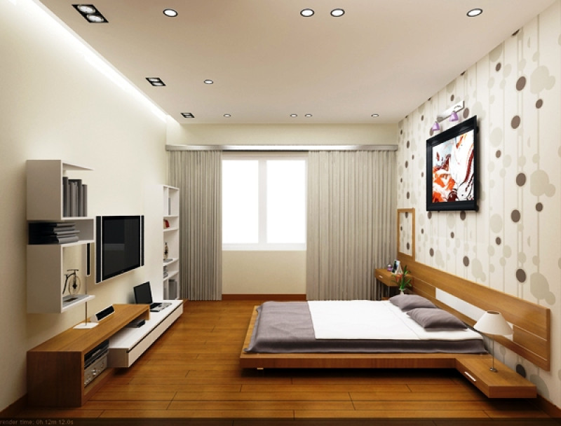 Kết quả hình ảnh cho phòng ngủ chung cư cao cấp