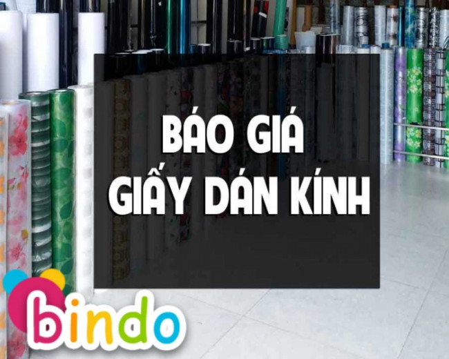 Bảng giá giấy decal dán kính 8