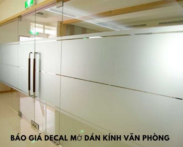 Decal dán kính mờ văn phòng 1