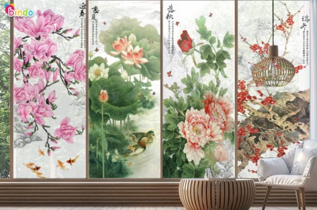 Giấy decal dán kính nghệ thuật 5