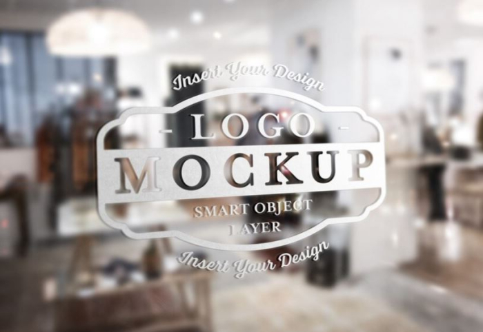 Decal dán kính quán cafe 6