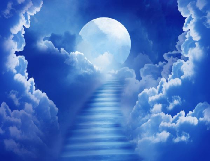 Tranh dán tường 3D bầu trời 14