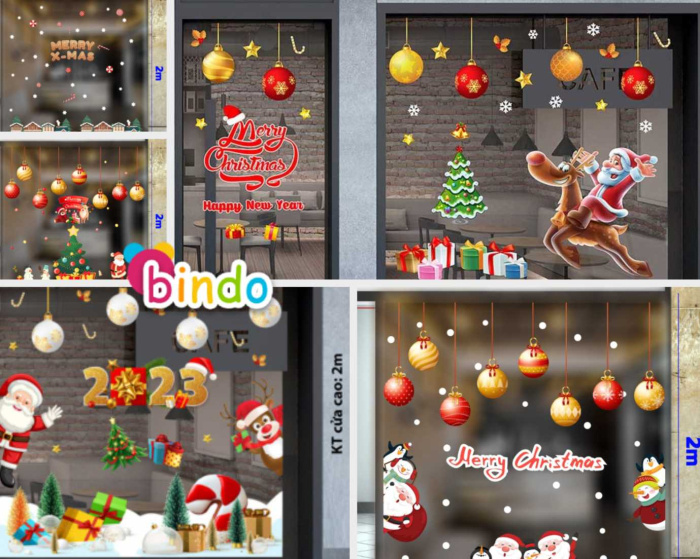 Trang trí Noel quán trà sữa 5 cách siêu đẹp để hút khách 5