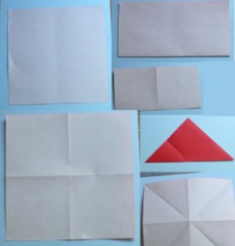 Cách xếp giấy hình nơ đẹp và đơn giản 1