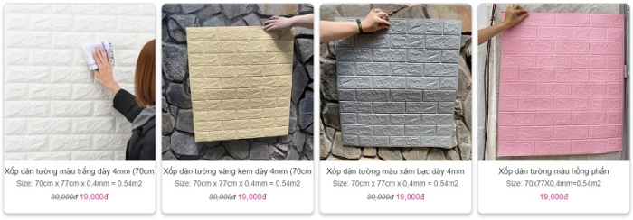 Nên dùng giấy dán tường hay xốp dán tường để trang trí nội thất? 4