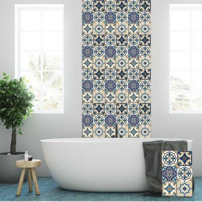 Những hiểu biết thêm về giấy dán tường trong phòng tắm 7