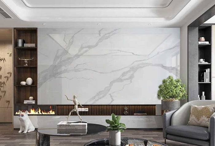 Tranh dán tường giả đá cẩm thạch 3D giá rẻ đẹp TPHCM 2