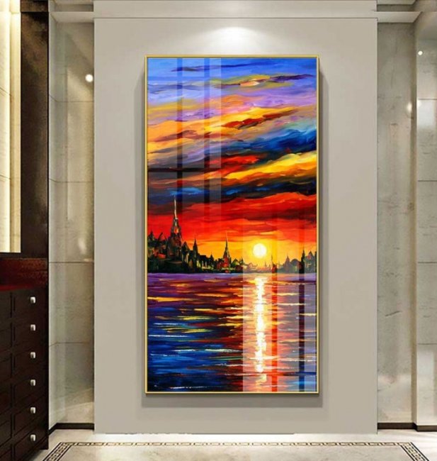 Tranh dán tường phong cảnh châu âu hơn 1000+ mẫu đẹp giá rẻ  5