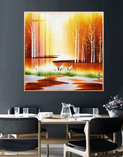 Tranh dán tường phong cảnh châu âu hơn 1000+ mẫu đẹp giá rẻ 4