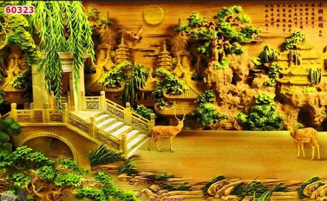 99+ Mẫu tranh 3D giả ngọc giá rẻ & đẹp tại TPHCM 4