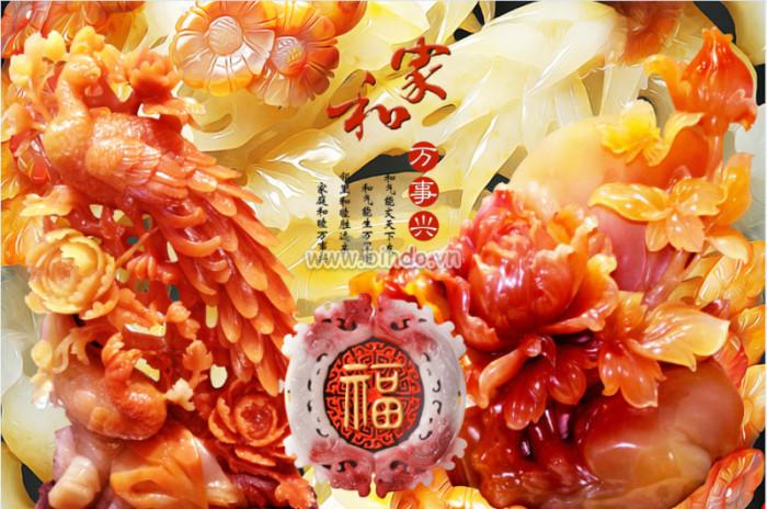 Tranh phong thủy cho người mệnh Hỏa 5