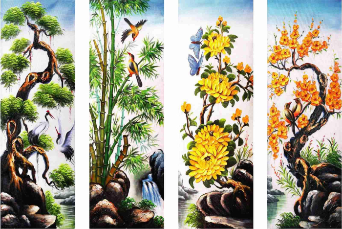 Tranh phong thủy cho người mệnh Hỏa 7