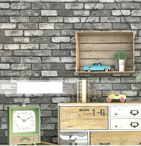 Giấy Dán Tường Giả Gạch 1