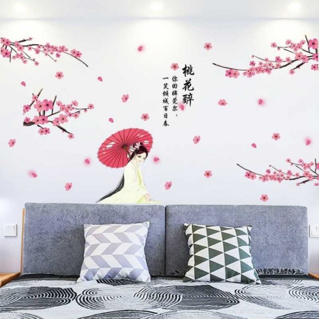 Lợi ích khi sử dụng giấy dán tường hoa anh đào 8