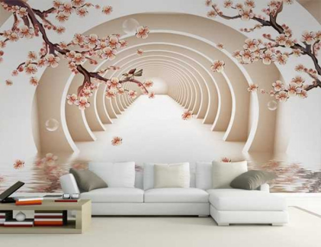 Lợi ích khi sử dụng giấy dán tường hoa anh đào 9