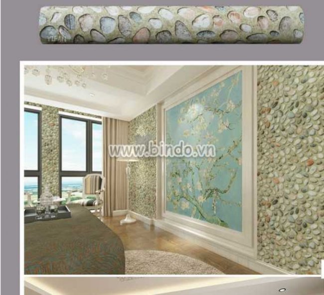 Kinh nghiệm chọn mẫu giấy dán tường 3D trang trí phòng khách 4