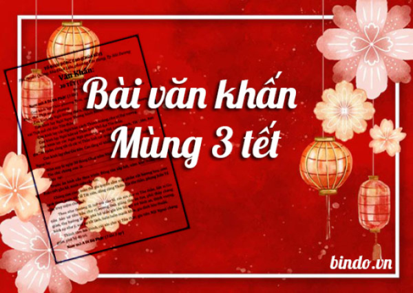 Bài văn khấn mùng 3 tết mới nhất 2024 1