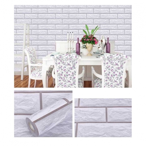 Xu Hướng Sử Dụng Giấy Dán Tường Trắng Mở Rộng Không Gian Sống Hiện Đại 1