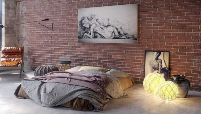 Xốp dán tường phòng ngủ 10