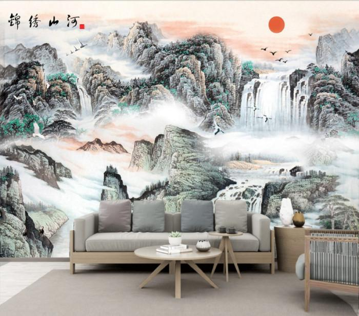 Tranh phong thủy cho người mệnh Thủy 5