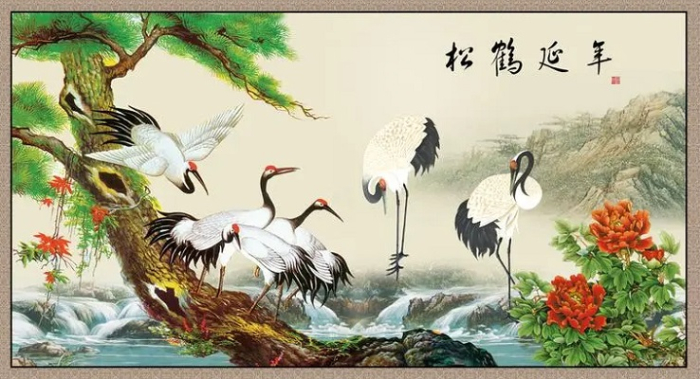 Tranh phong thủy cho người mệnh Thủy 8