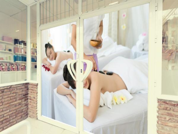 Decal dán kính spa 26