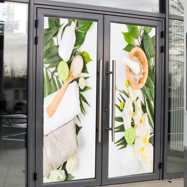 Decal dán kính spa 22