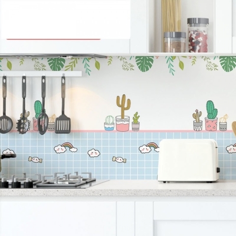 Kinh Nghiệm lựa chọn miếng dán tường bếp đẹp và độc đáo 1