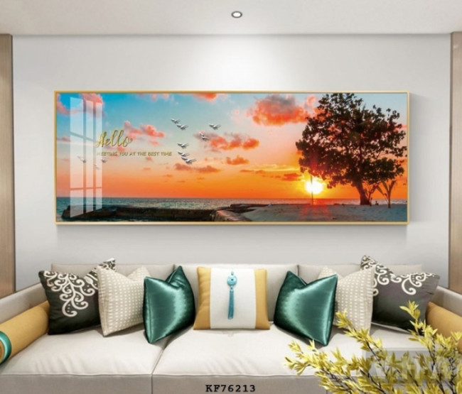 Mẫu tranh vẽ phong cảnh mùa thu đẹp 6