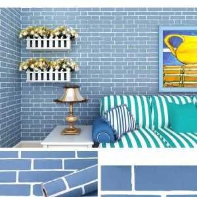 Những điều nên biết về giấy dán tường màu xanh 2