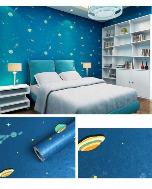 Những điều nên biết về giấy dán tường màu xanh 4