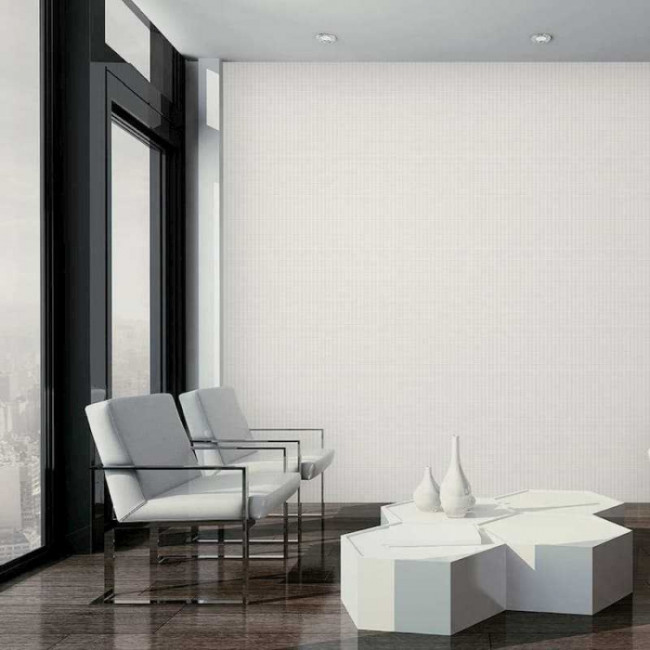 Xu hướng sử dụng giấy dán tường trắng mở rộng không gian sống hiện đại 3