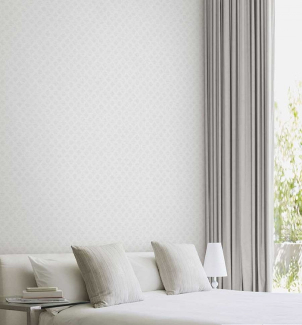 Xu hướng sử dụng giấy dán tường trắng mở rộng không gian sống hiện đại 4