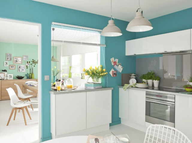 6 cách trang trí nhà đẹp với gam màu xanh lam
