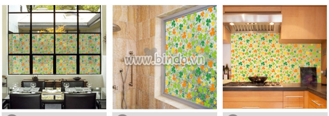Bí quyết giúp bạn chọn decal dán kính cho phòng bếp