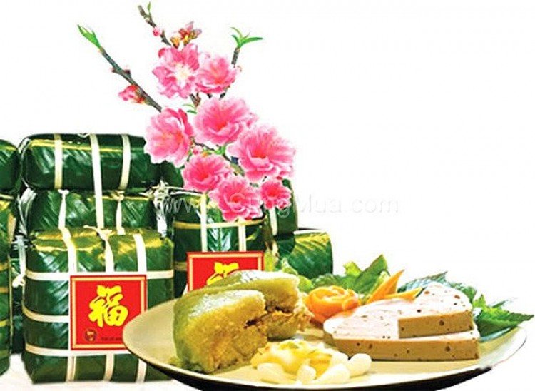 Bí quyết làm bánh chưng ngon và xanh tự nhiên để trang trí bàn thờ ngày tết
