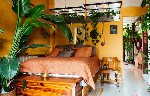 Biến phòng ngủ của bạn trở thành khu vườn xanh mát đẹp