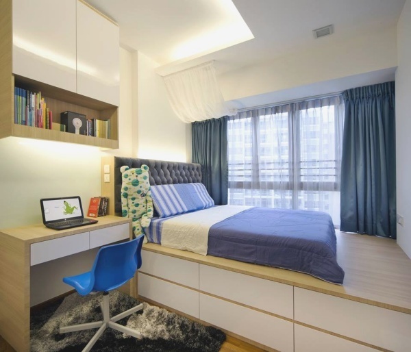 Cách chọn giường có ngăn lưu trữ giúp không gian rộng hơn