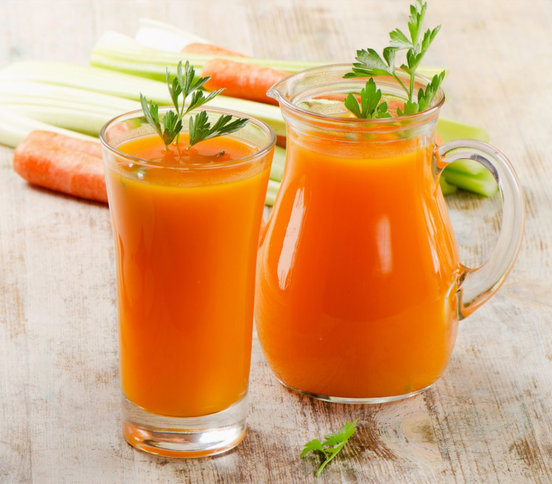 Cách giảm cân cùng nước ép cà rốt với dứa