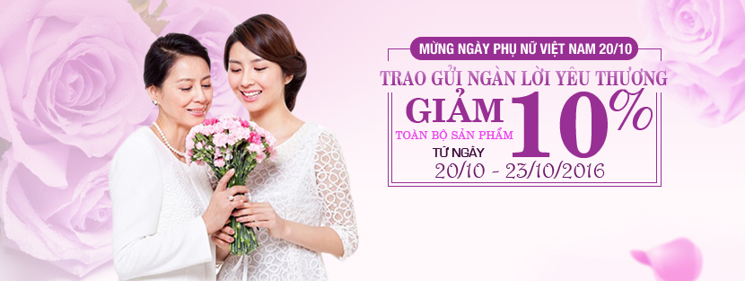Chào mừng ngày phụ nữ việt nam 20/10