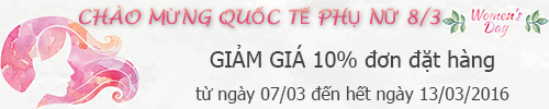 Chào mừng quốc tế phụ nữ 8 tháng 3