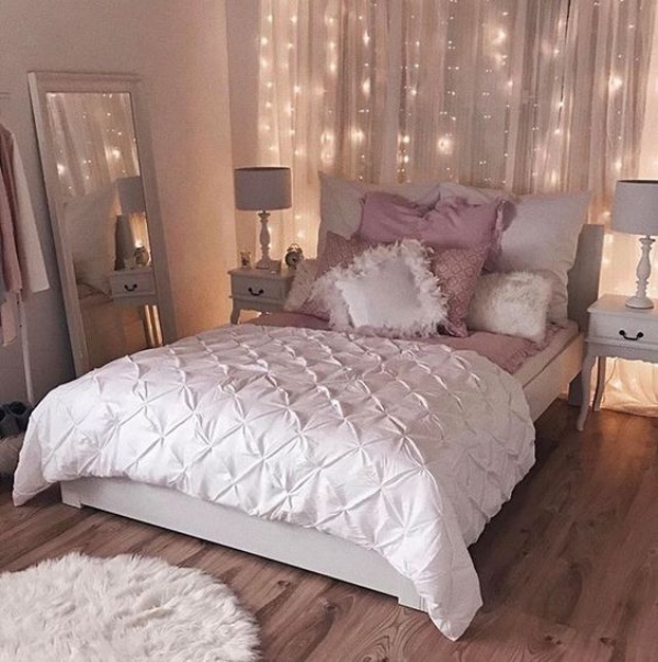 Decor phòng ngủ lung linh bằng đèn led