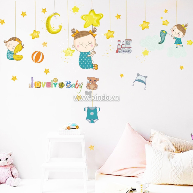 Dùng giấy dán tường phòng ngủ cho bé có lợi ích gì?