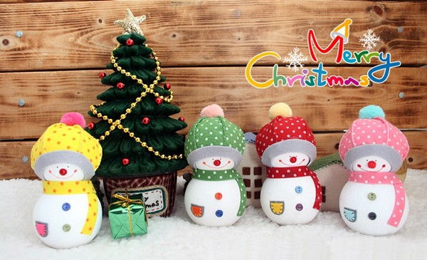 Giáng sinh với chú người tuyết tự chế đáng yêu