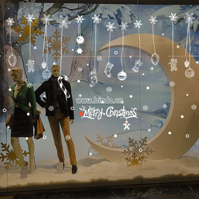 Gợi ý trang trí noel cho cửa hàng và shop thật đẹp