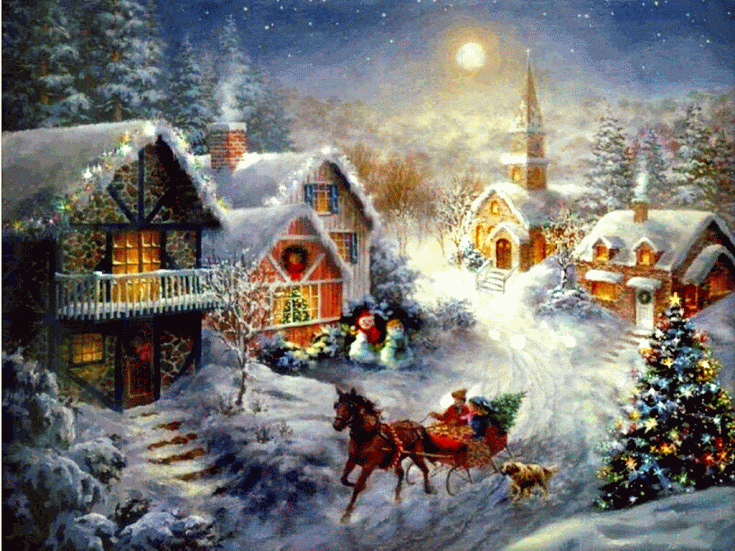 Hướng dẫn vẽ tranh tường trang trí noel cho ngôi nhà bạn