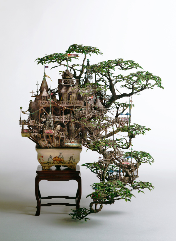 Kiệt tác bonsai của Nhật như lạc vào truyện cổ tích