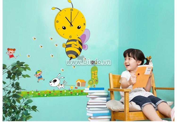 Ngộ nghĩnh đáng yêu với những mẫu đồng hồ treo tường