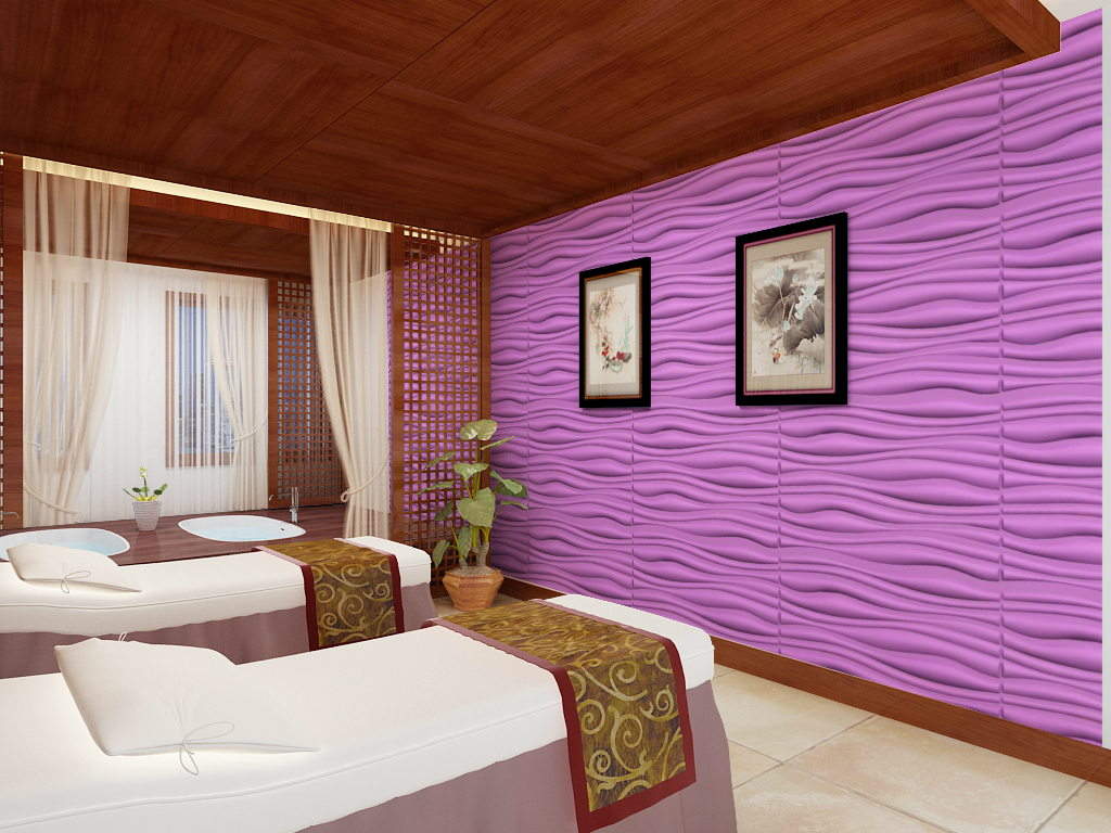 Nguyên liệu và xuất xứ của giấy dán tường 3d