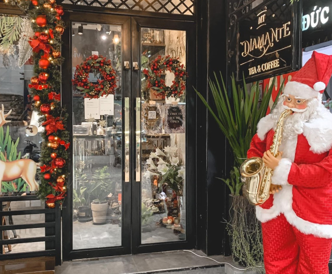 Trang trí Noel quán cafe Nhớ 5 điểm cần lưu ý khi